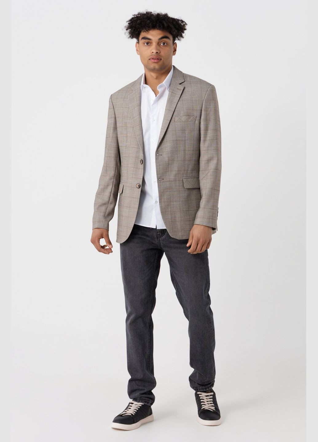 Пиджак с узором мужской 493 Коричневый (2000990484499D) shop (2000990484499) Redpolo (316018320)