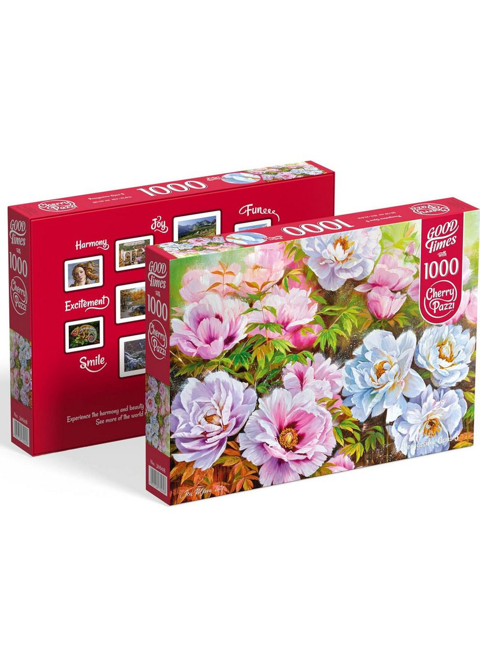 Пазл Півонії. Опус 5 1000 елементів CherryPazzi Cherry Pazzi (321966131)