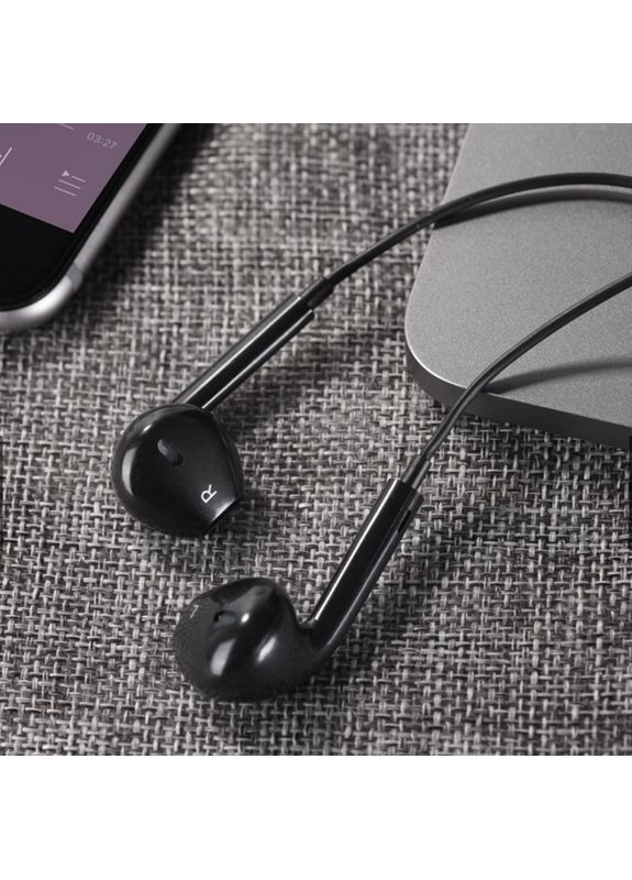 Наушники Type-C проводные цифровые наушники с микрофоном (6931474782359) Hoco M101 Crystal joy (372685326)