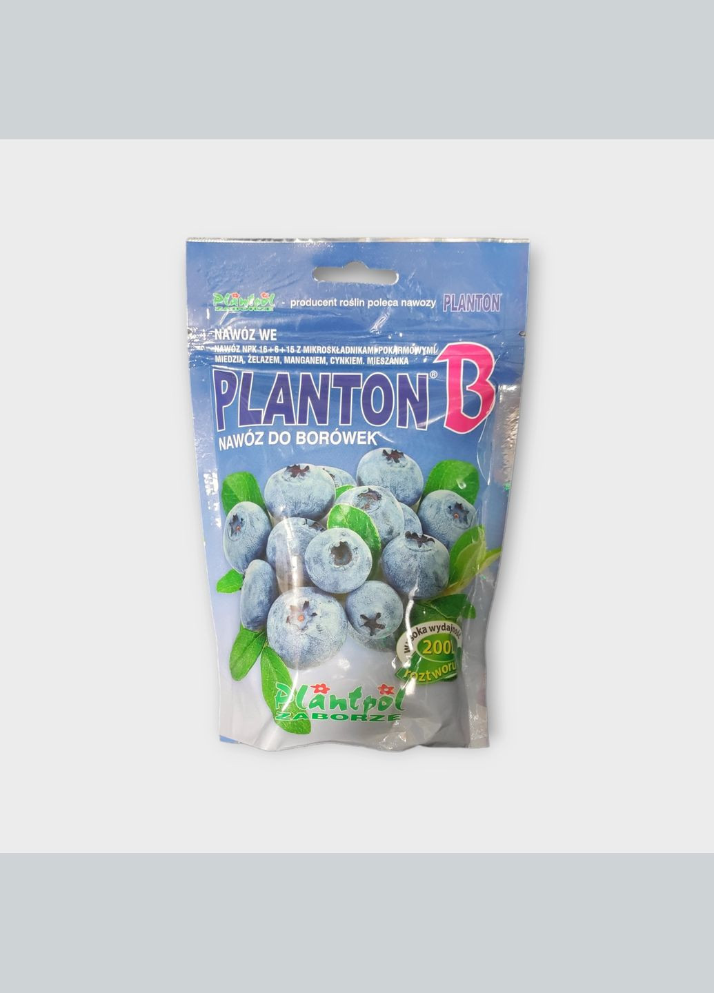 Добриво (Плантон) "B" для чорниці 200 г Planton (356119748)
