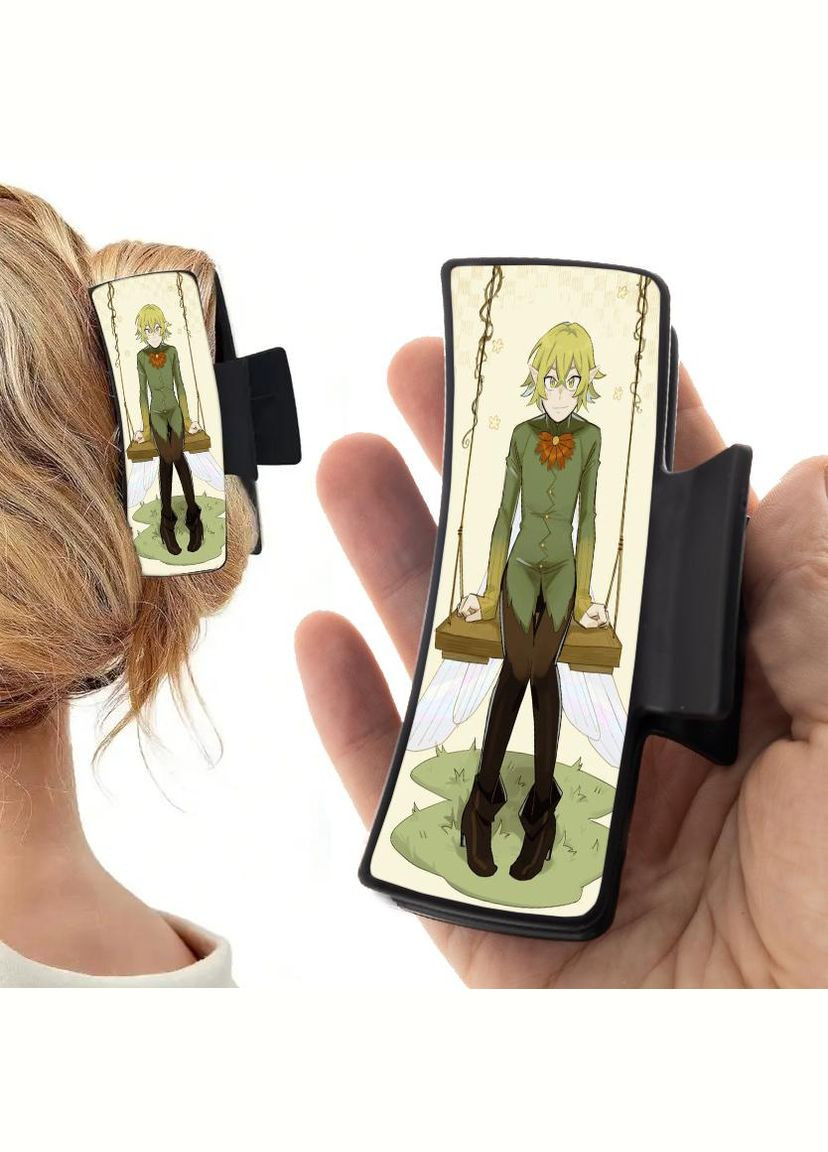 Заколка крабик для волос Аниме Семь смертных грехов #0001 черный No Brand (315630701)