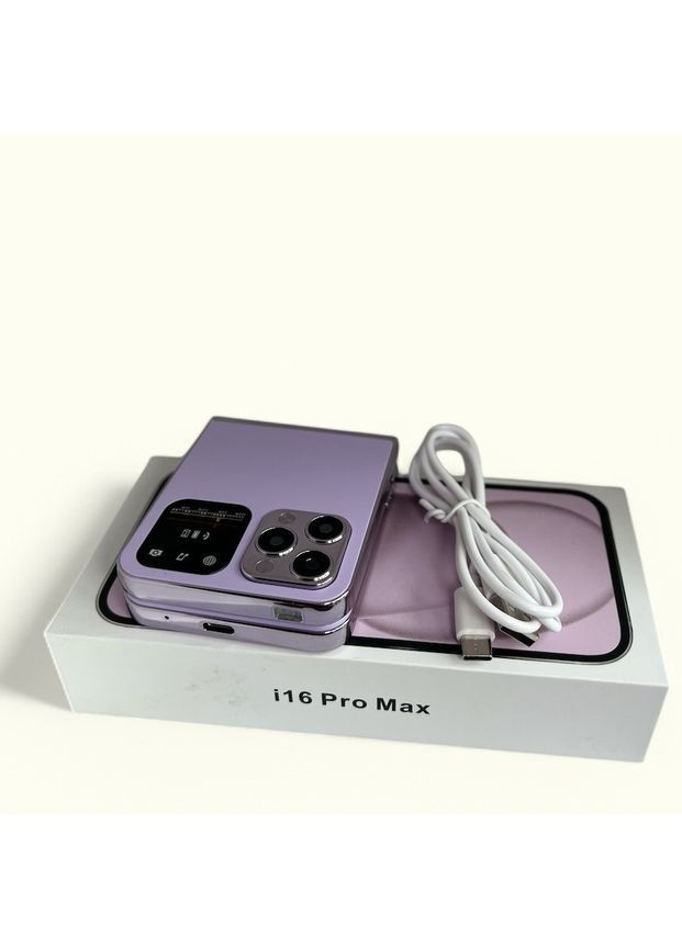 Кнопочный мобильный телефон раскладушка 16 на 4 сим карты (код 00089) Home (362589918)