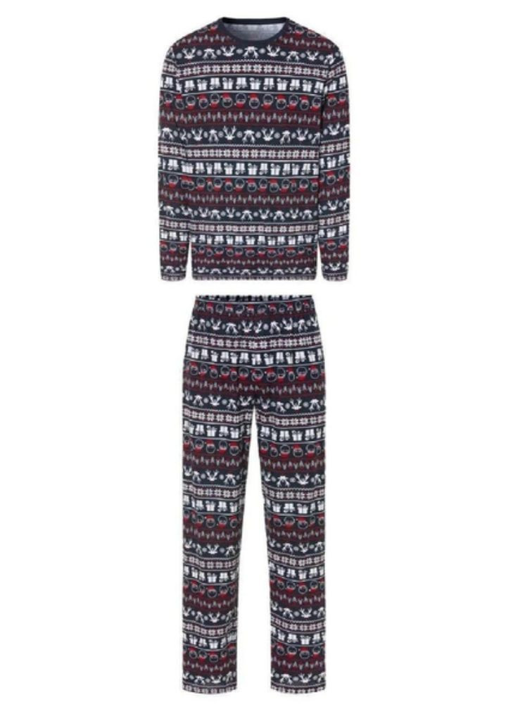 Новорічна чоловіча піжама Livergy Піжама (367860812)
