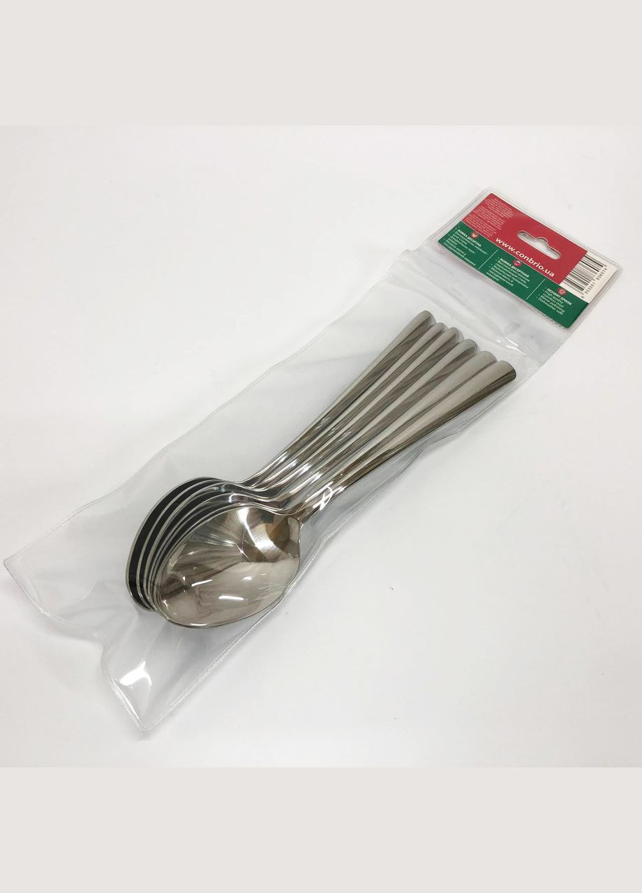 Набор десертных ложек 6 предметов CB-3607 Con Brio (364664166)