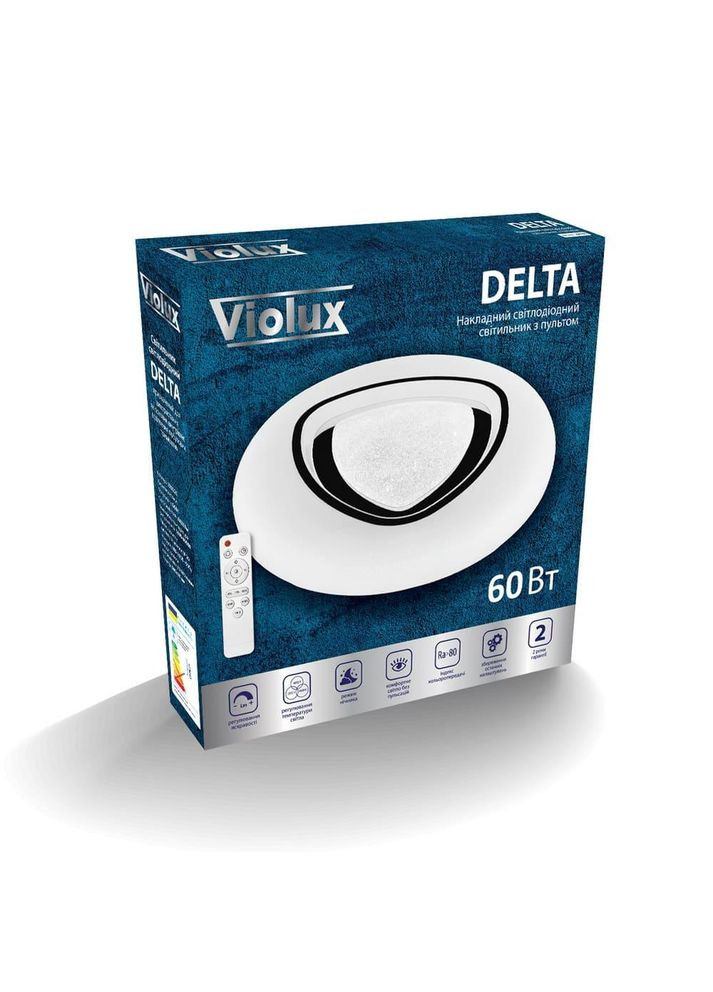 Светильник LED smart DELTA+пульт 72W 3000-6000K IP20 круг Violux (365651440)