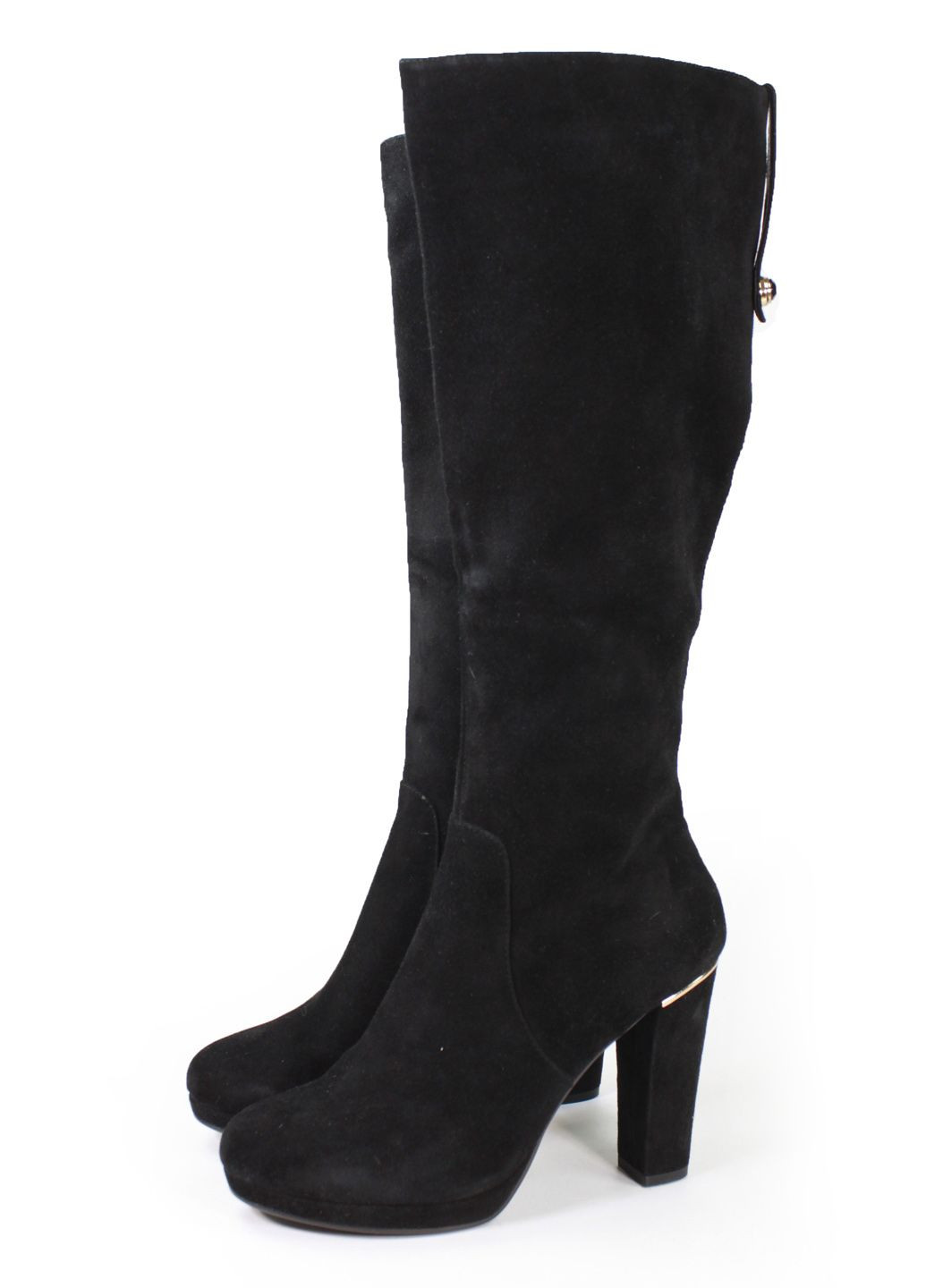 Черные осенние демисезонные сапоги It-Girl