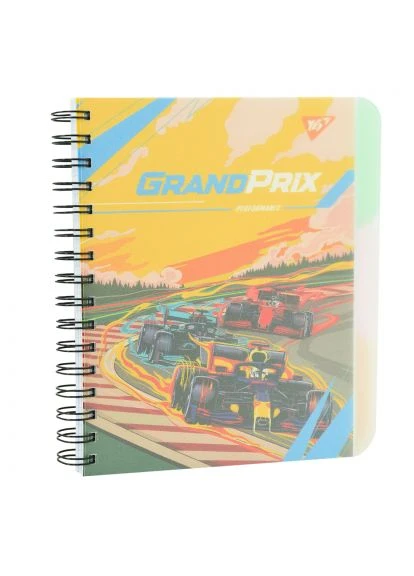 Блокнот А5 Grand prix 144 листа пластиковая обложка (681961) Yes А5 Grand prix 144 аркуша пластикова обкладинка (401534423)