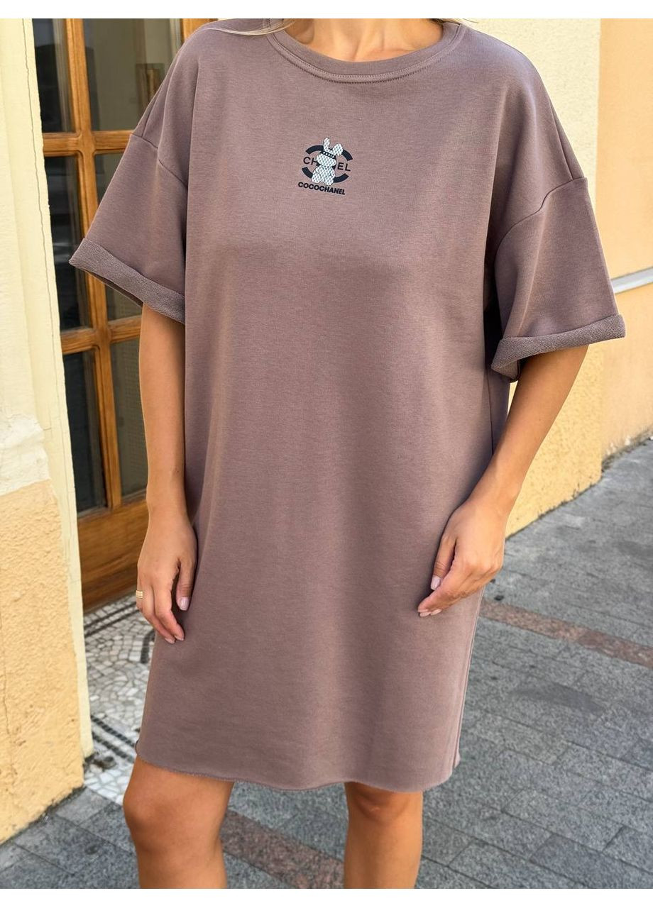 Коричнева сукня No Brand