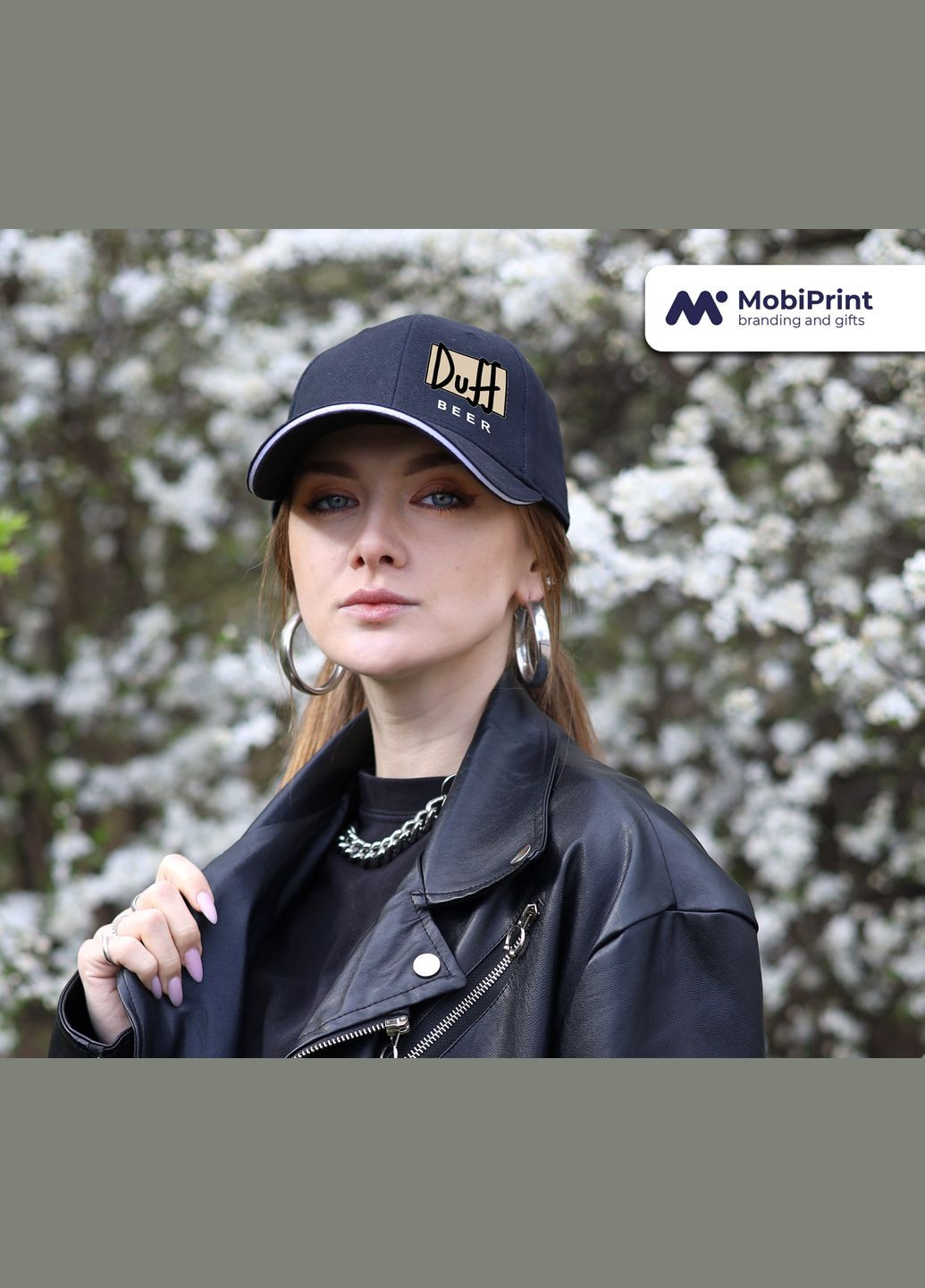 Кепка Sandwich Сімпсони Дафф (The Simpsons Duff Beer) Білий (9278-1995-WT) MobiPrint (292866174)