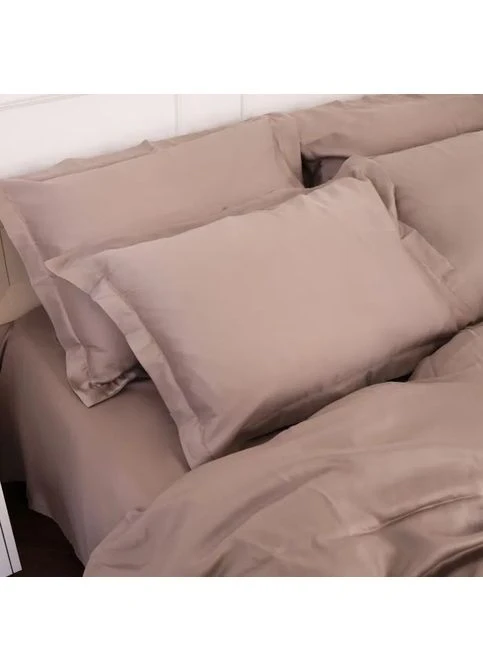 Постільна білизна Tencel №08 Beige 160х220 (2200009637124) Mirson Tencel 08 Beige 160х220 полуторний Євро (379099855)