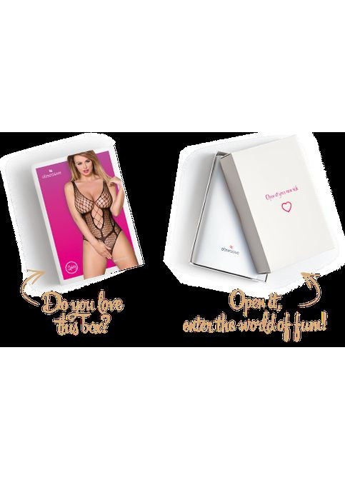 Бодістокінг із великої сітки з доступом B117 teddy, Obsessive (297529250)