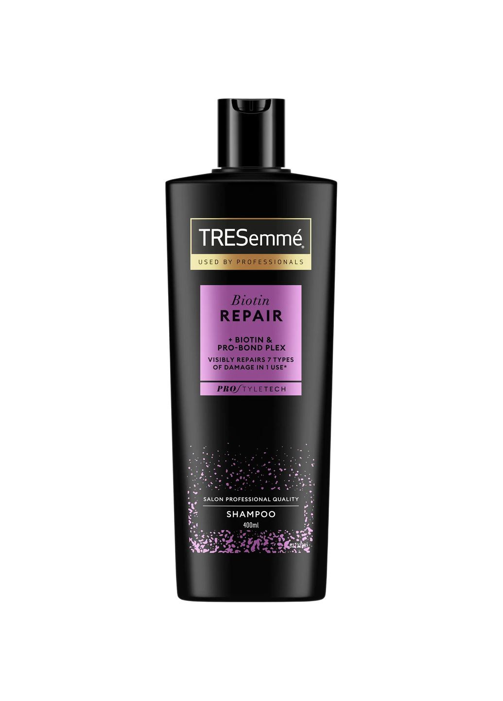 Шампунь для волосся Biotin Repair відновлювальний для пошкодженого волосся, 400 мл Tresemme 8710522323120 (328397921)