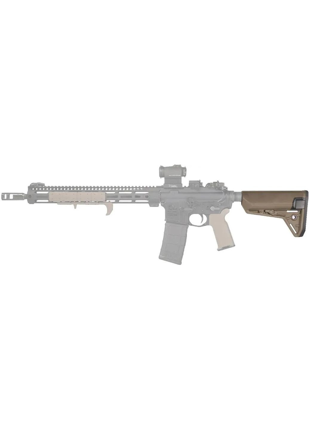 Приклад MOE SLS Mil-Spec для AR15. FDE Magpul (316441576)