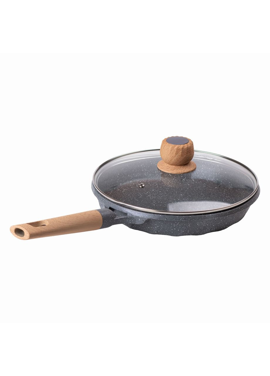 Алюмінієва сковорода 2,2 л, мармурове антипригарне покриття Ø 26 см, MGC (360455388)