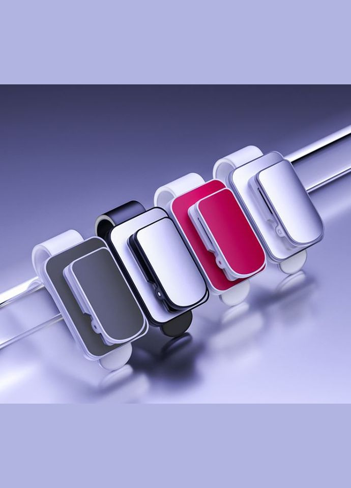 Тримач для окулярів на сонцезахисний козирок Білосірий (М680157) YONG XUN (314808309)