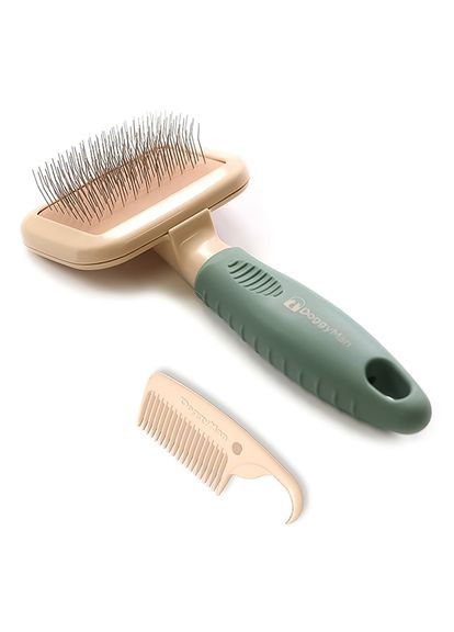 BS Slicker Brush ДОГГІМЕН СЛІКЕР ПУХОДЕРКА для собак і котів, Mini (4976555849059) DoggyMan (343745000)