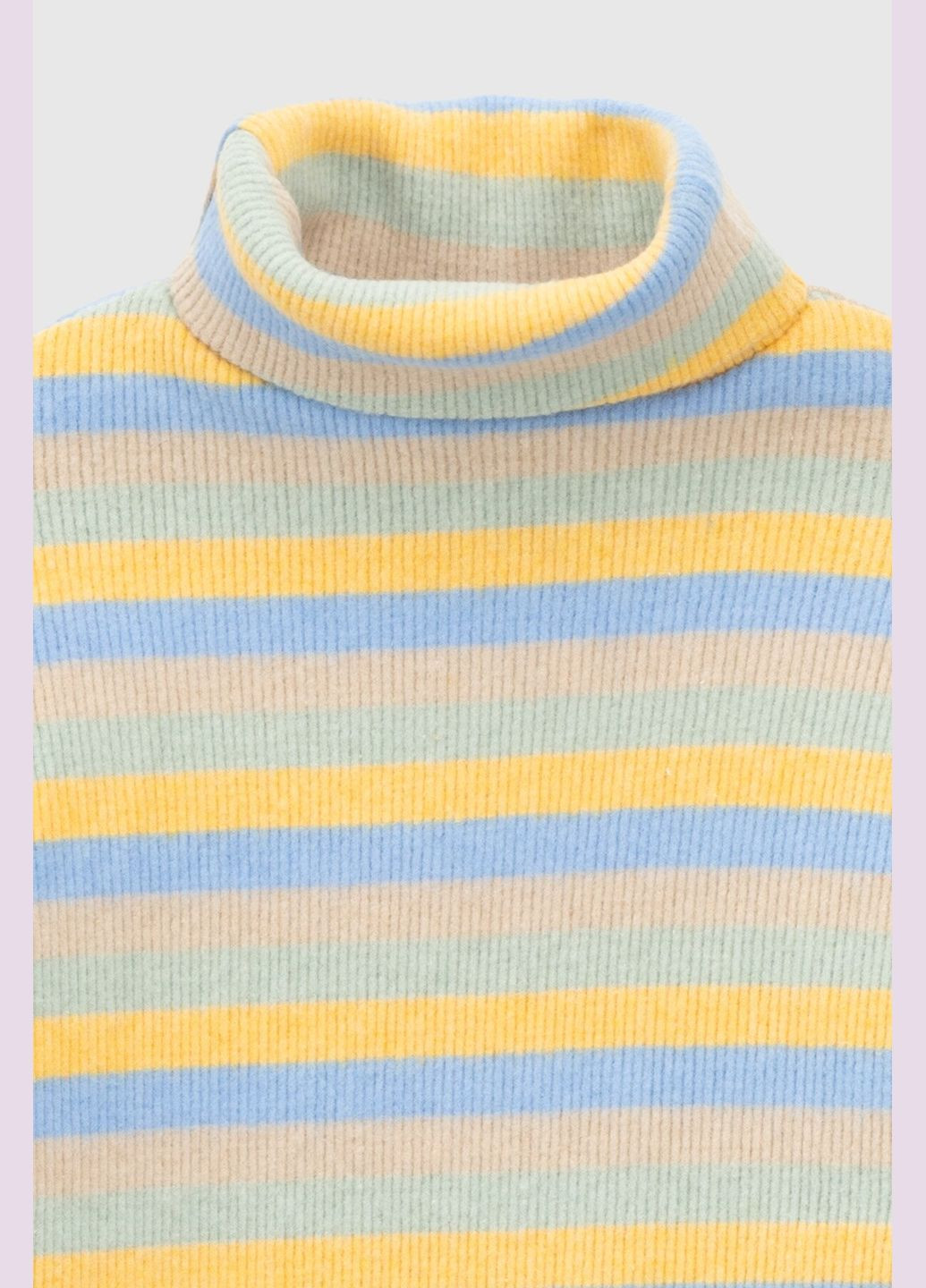 Водолазка с узором детская 4480 116 см Желто-голубой (2000990608390W) shop (2000990608390) Happy Kids (304428043)