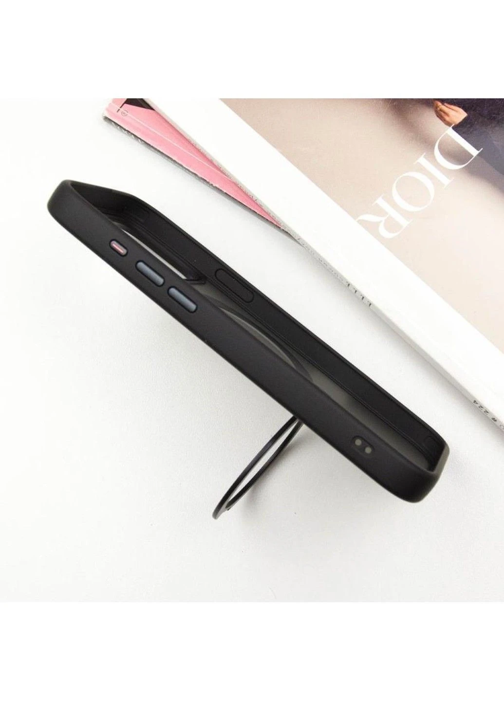 Чохол Ummi Colorful with MagSafe HQ Ring для Apple iPhone 14 Pro Max (6.7") Black No Brand (382769373)