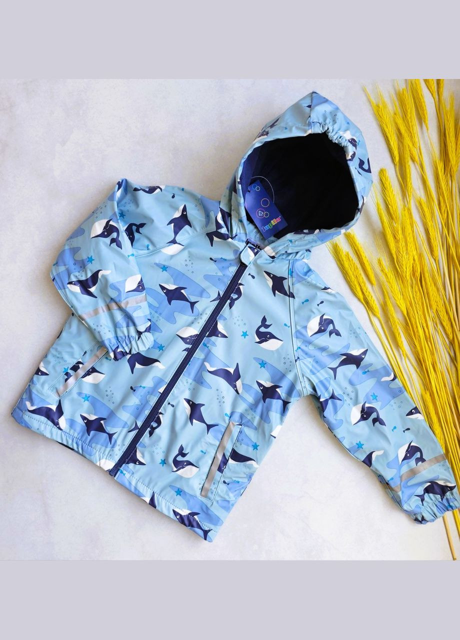 Дощовик куртка на флісі грязепруф 110-116см ☔️Куртка ветрівка дитяча☔️Куртка водонепроникна демісезонна Lupilu Куртка та Напівкомбінезон (304536581)