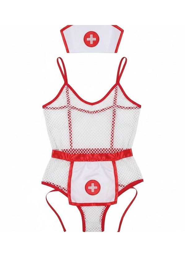 Комплект боді медсестра костюм для рольових ігор No Brand (312019169)