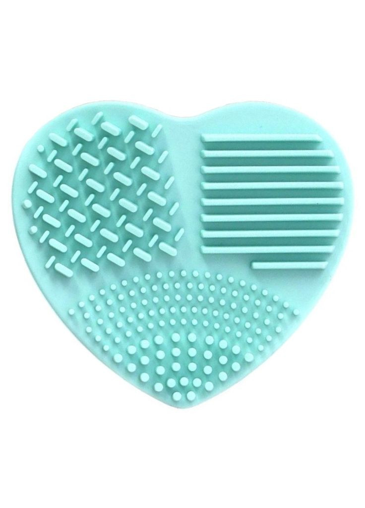 Щетка для умывания лица, мятная, сердце No Brand (296664298)