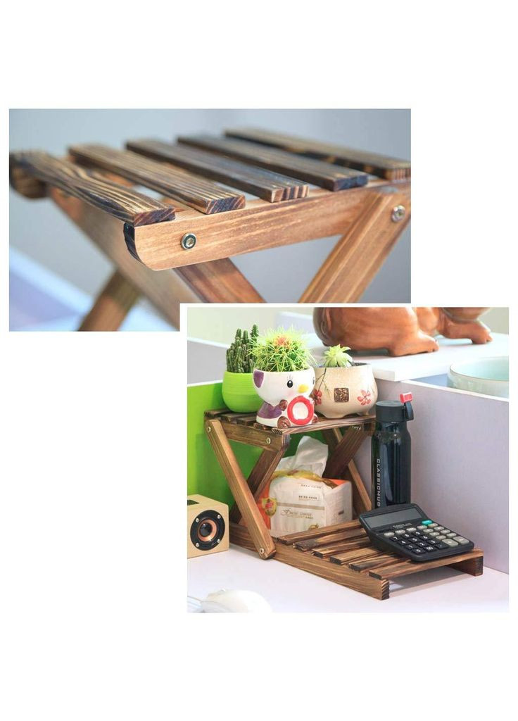 Подставка для цветов из дерева Мальмезон мускат (ЦВП-002807) No Brand (328226674)