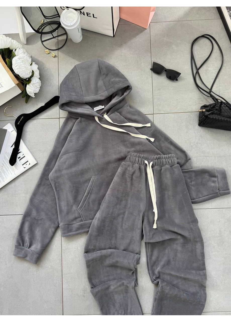 Костюм женский с капюшоном ЗАМЕРЫ В ОПИСАНИИ GD/GL Модний простір (370146772)