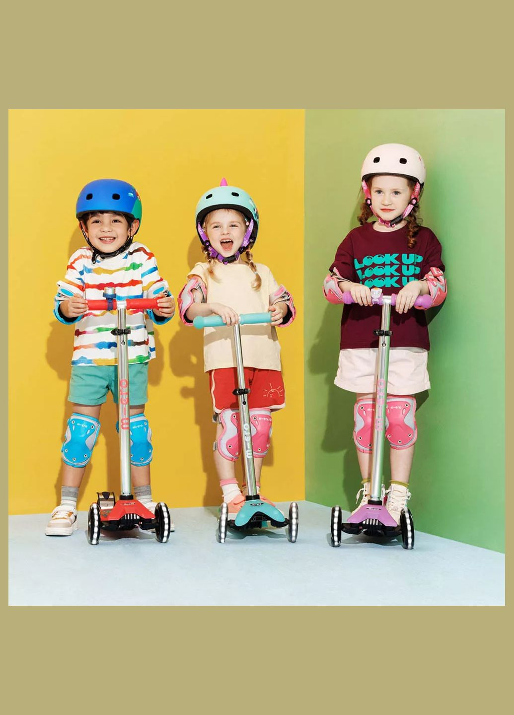 Защитный комплект Размер M синий (AC5475) Micro (326805718)