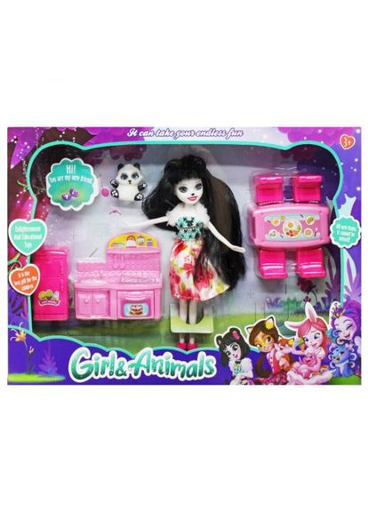 Лялька "Enchantimals: Bree Bunny & Twist" з кухнею, вид 1 MIC (361414374)