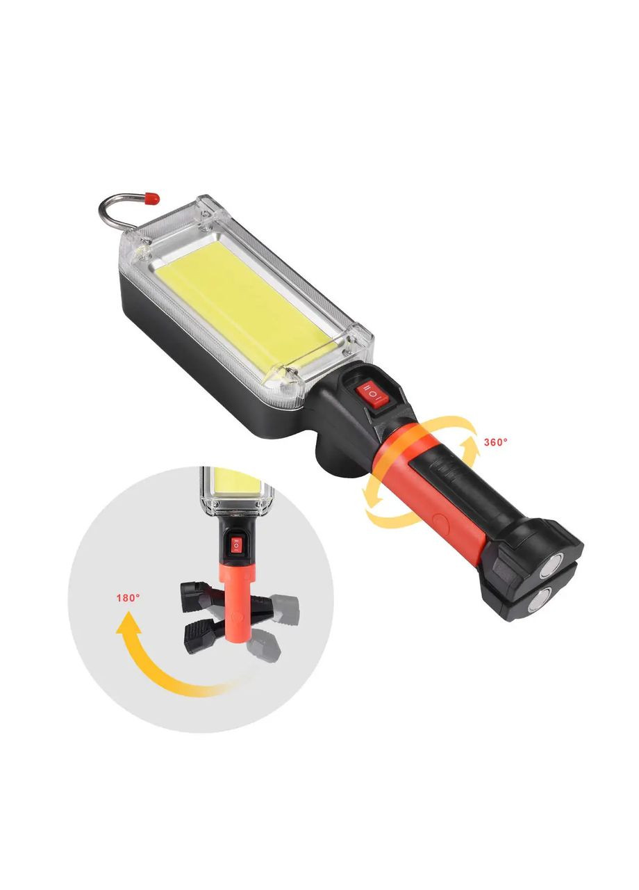Фонарь светодиодный -B 20 Вт с поворотным крючком черный (1756375611) OEM ZJ-8859 (335008779)