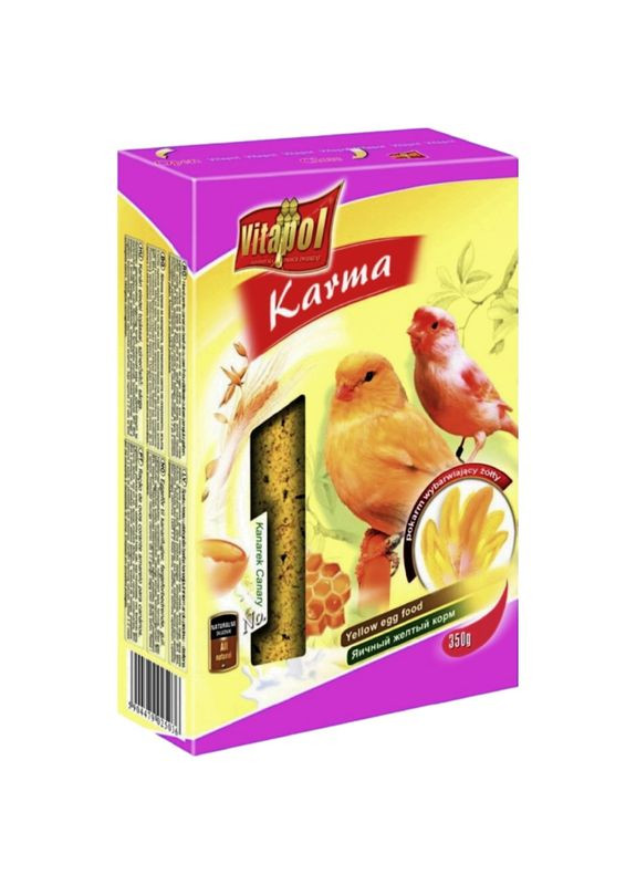 Корм для канарок з яйцем 350 г Vitapol (276973593)