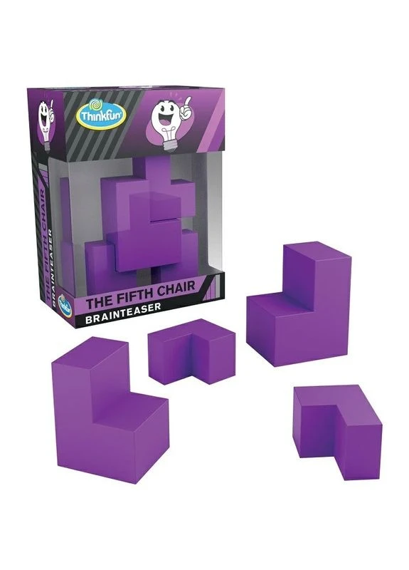 Головоломка П'ятий стілець Pocket Brainteasers Fifth Chair 76383 ThinkFun (334148046)