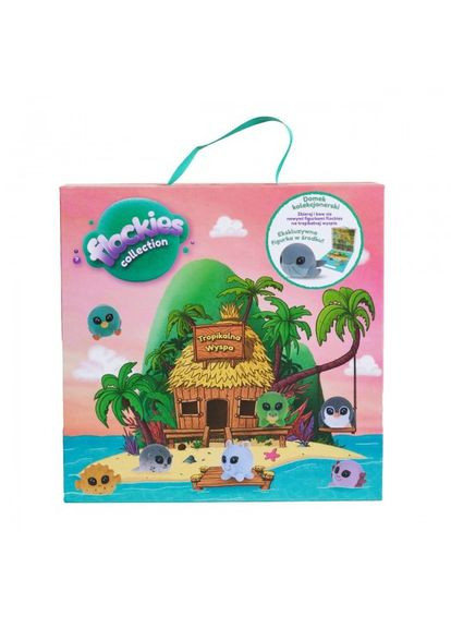 Игровой коллекционный набор Тропический остров Flockies (290706152)