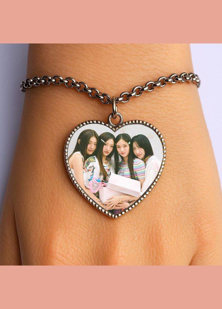 Браслет k pop H1-KEY #007 (серце) No Brand (329331647)