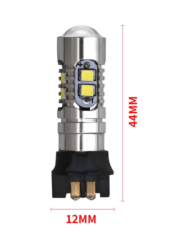Светодиодная лампа LED Canbus PW24W 2323 10SMD белый No Brand (305077827)