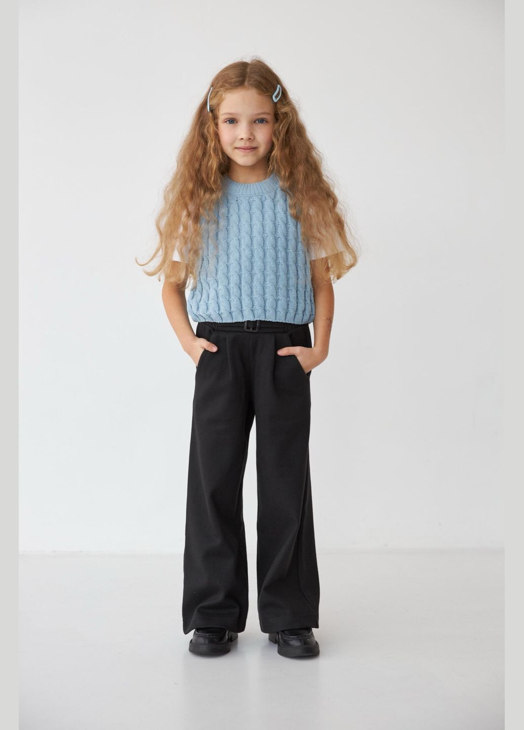 Черные зимние брюки No Brand