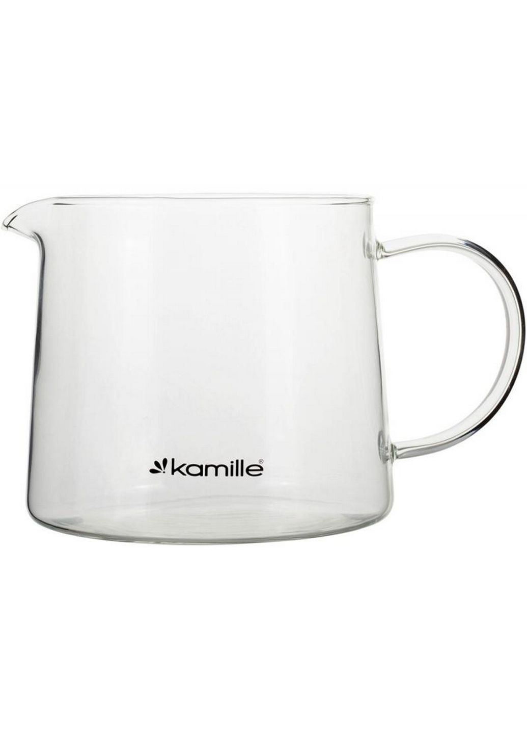 Чайник скляний заварювальний зі знімним ситечком 600 мл Kamille (289367281)