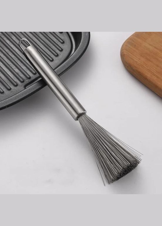 Щетка-скуббер из нержавеющей стали Многофункциональная No Brand (366818139)
