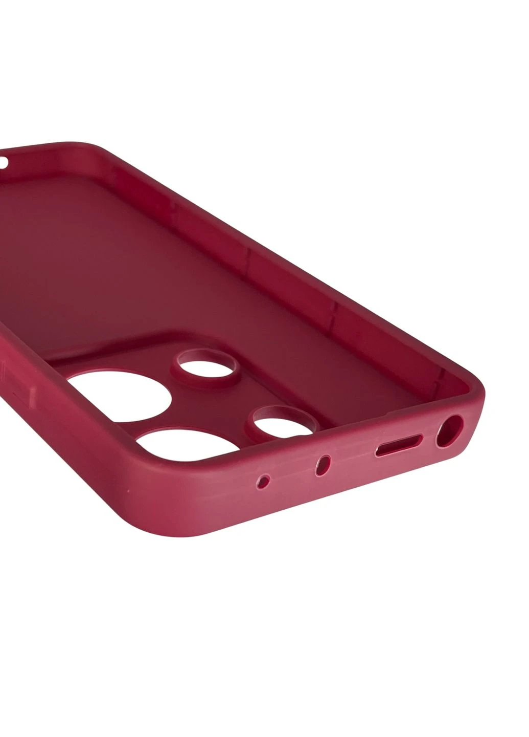 Чохол силіконовий Soft Touch з 3D принтом чарівна мінні маус для Redmi Note 13 Pro 4G бордовий (Повний захист камери) Xiaomi (378972283)