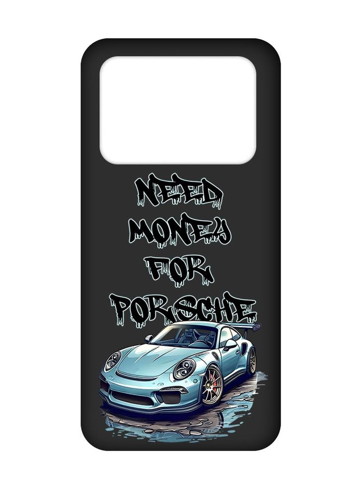 Матовый чехол на Xiaomi Poco X4 Pro 5G:: Хочу Порше (принт 385) CASE CONTROL (360681859)
