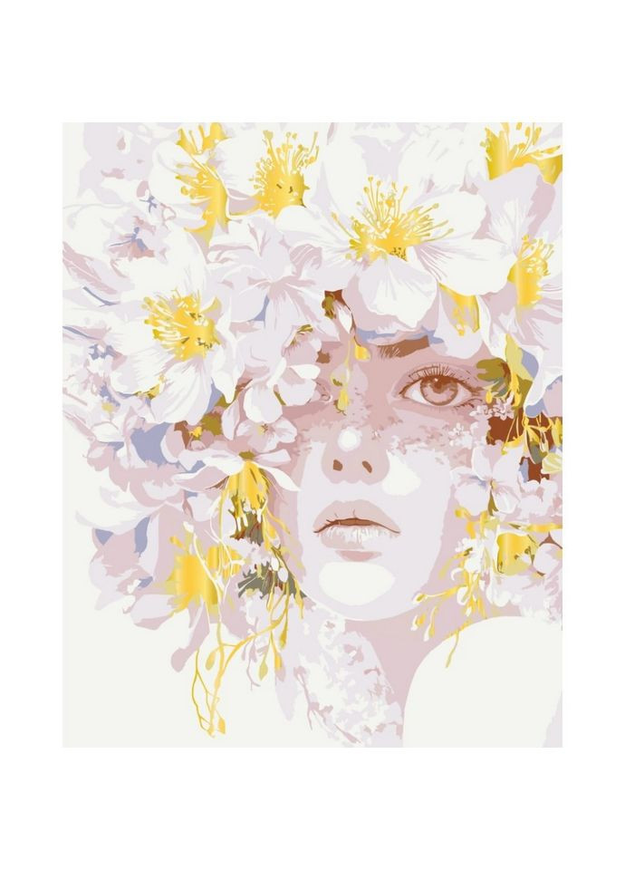 Картина по номерам "Золотистые тычинки" 10190-AC с металлизированными красками Art Craft (353222900)