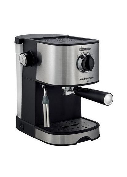 Кофеварка GEC17 нержавейка рожковая с капучинатором Grunhelm (342398967)