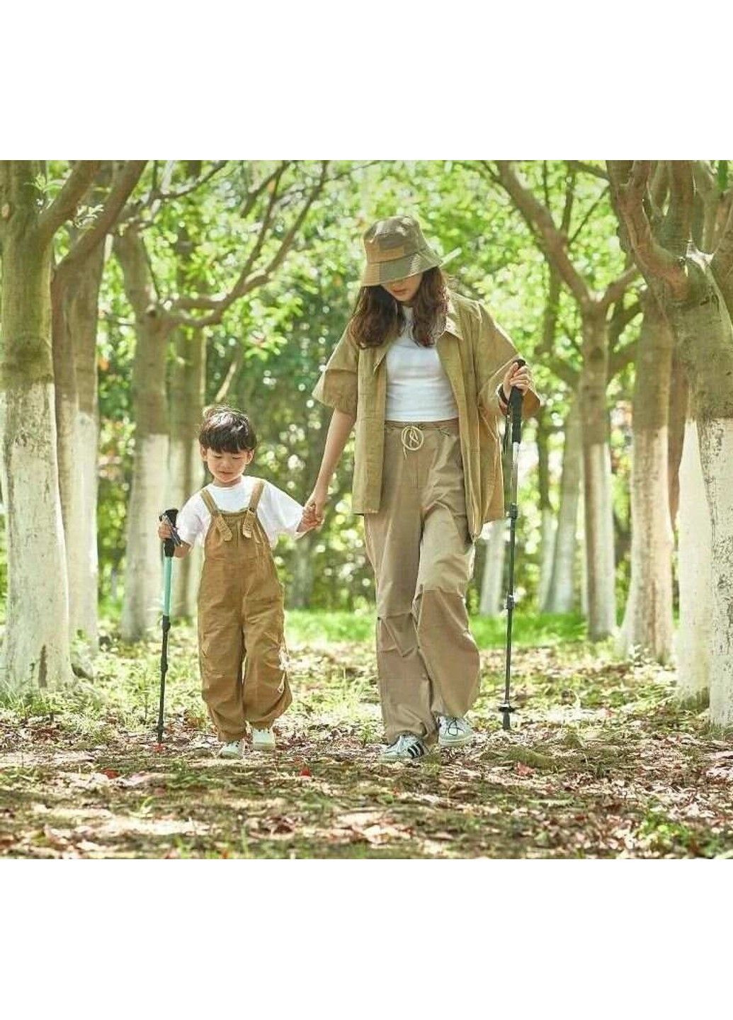 Трекинговые палки ZT-7075 NX23667001 green Mobi Garden (370666449)