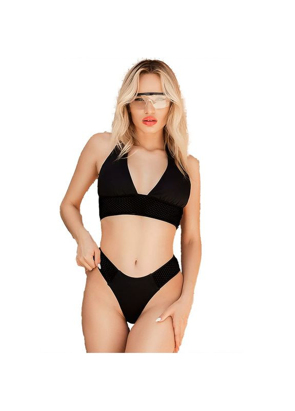 Черный летний раздельный купальник kr16 (06399964) TOTALFIT