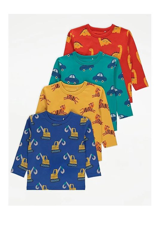 Синий демисезонный повседневный лонгслив George