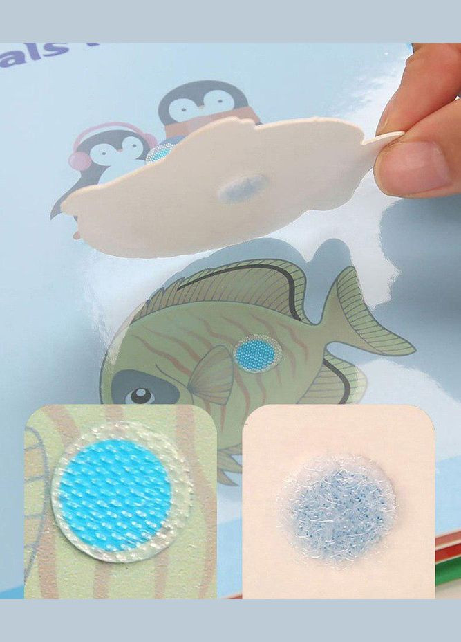 Липучки двухсторонние самоклеящиеся круглые 10 мм белые 500 пар для рукоделия No Brand (334884015)