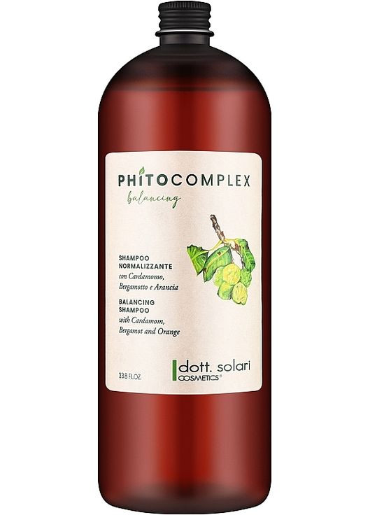 Шампунь для волосся Phitocomplex Balancing Shampoo 1000ml (1377794-18969193) Dott. Solari (368641287)