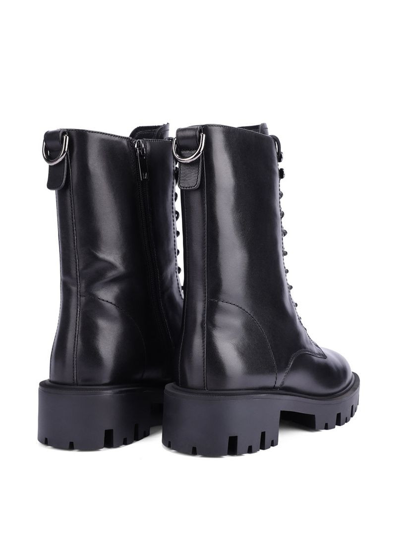 Жіночі Черевики 25168-812-1 Чорний Шкіра MIRATON (368754110)