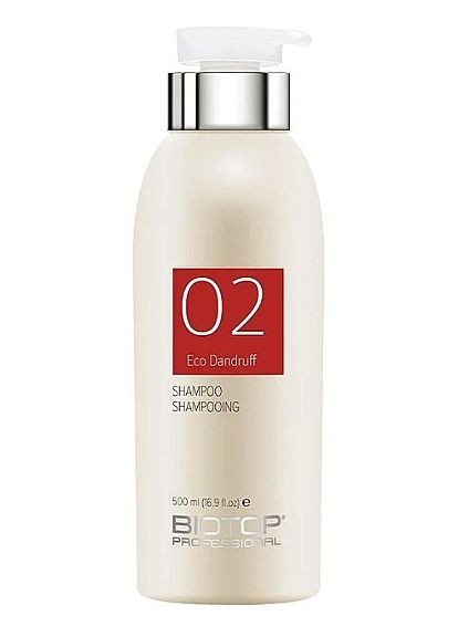 Шампунь для волос против перхоти 02 Eco Dandruff Shampoo 1000ml (1296789-3448210) Biotop (368628139)