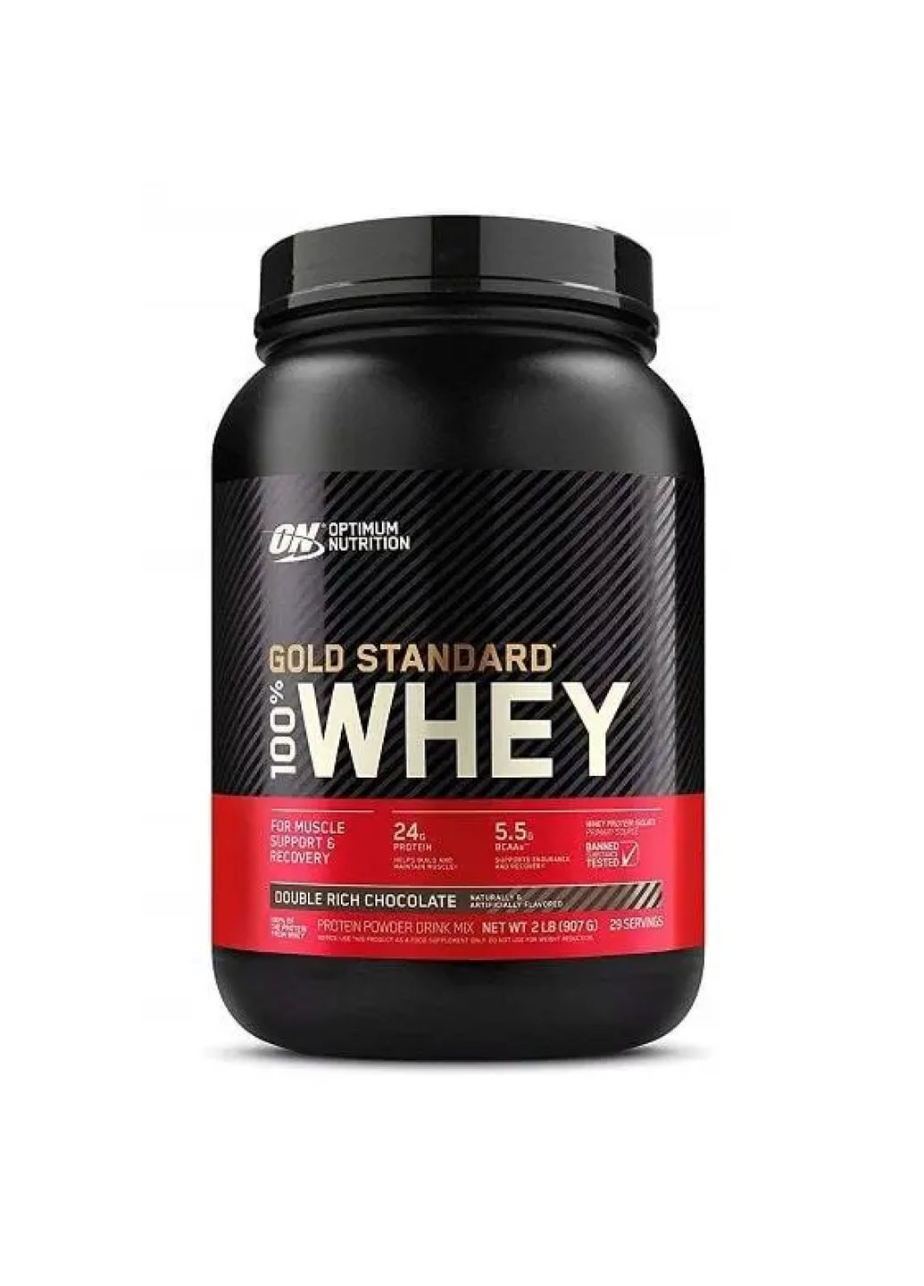 Протеїн для чоловіків Gold Standard 100% Whey 900 г Ванільний смак Optimum Nutrition (367958419)